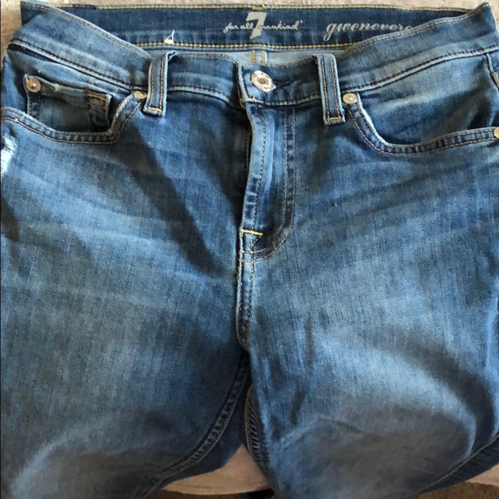 All Mankind skinny jeans